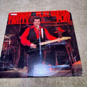 Conway Twitty - Play Guitar Play- vintage vinyl record from 1977